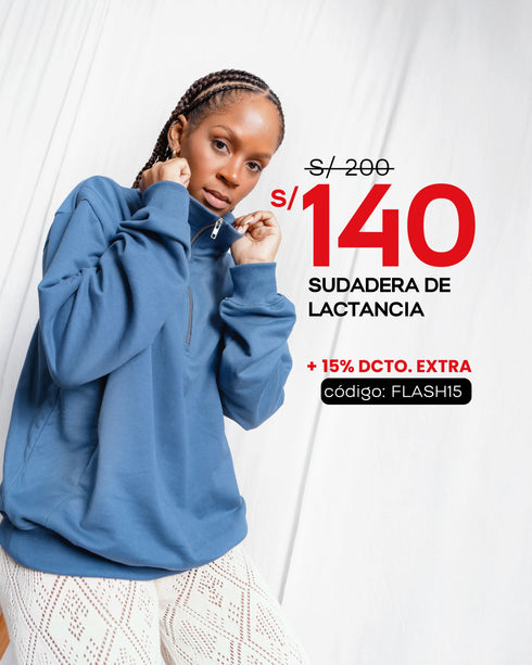 Essential Logo - Sweater de Lactancia y embarazo